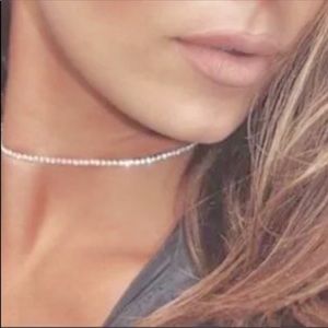 Glitter Rope Choker